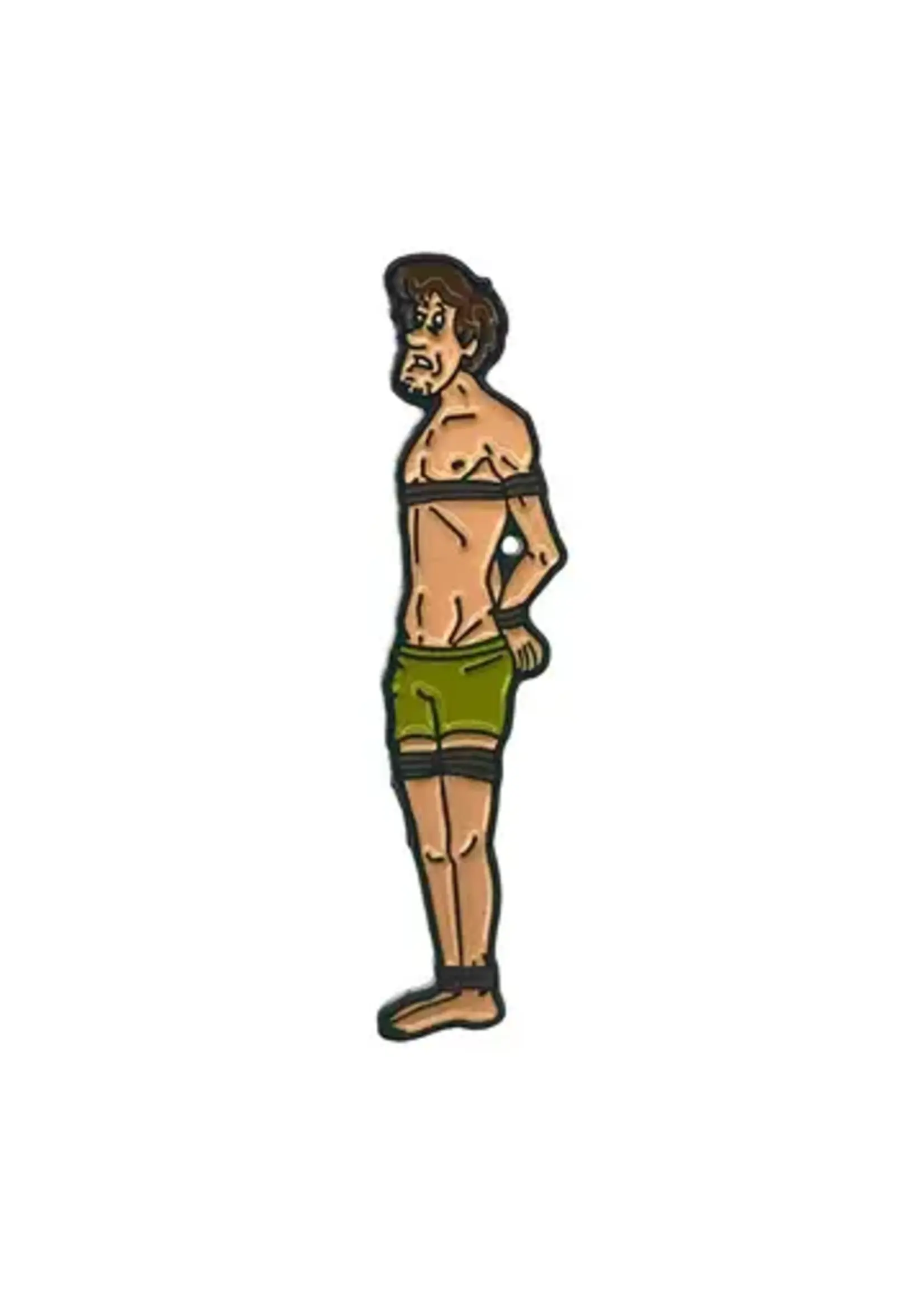 Geeky And Kinky The Stoner Original Shaggy Enamel Pin