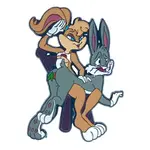 Geeky And Kinky Bad Bunny Enamel Pin