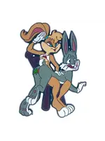 Geeky And Kinky Bad Bunny Enamel Pin