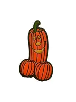 Geeky And Kinky Halloweenie Enamel Pin