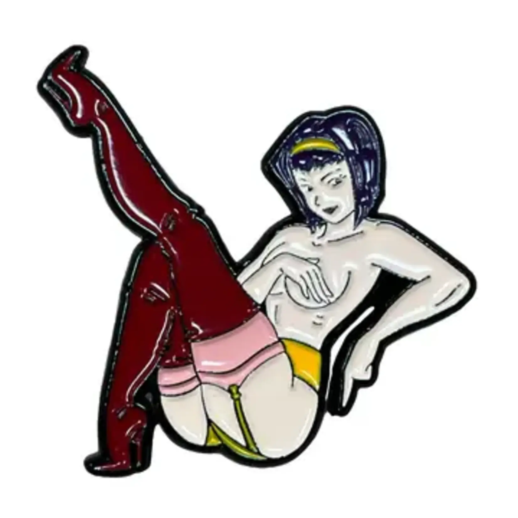 Geeky And Kinky Phae Val in the Tine Enamel Pin