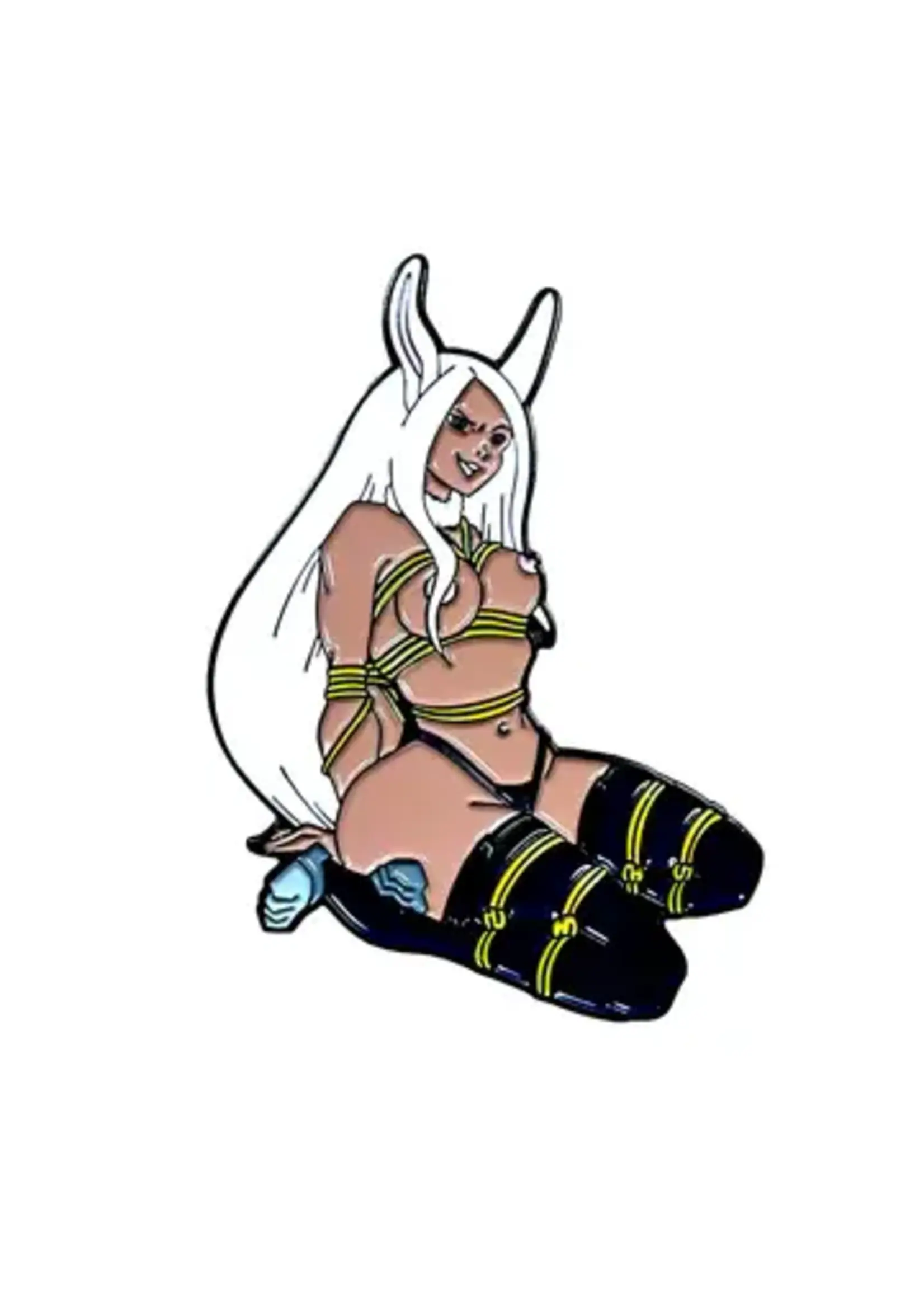 Geeky And Kinky No 5 Hero Enamel Pin