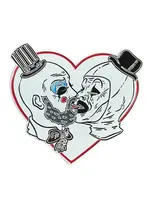 Geeky And Kinky Clown Love Enamel Pin
