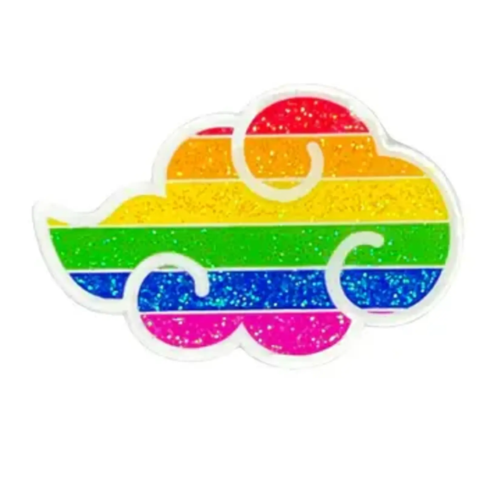 Geeky And Kinky Cloud Pride Enamel Pin