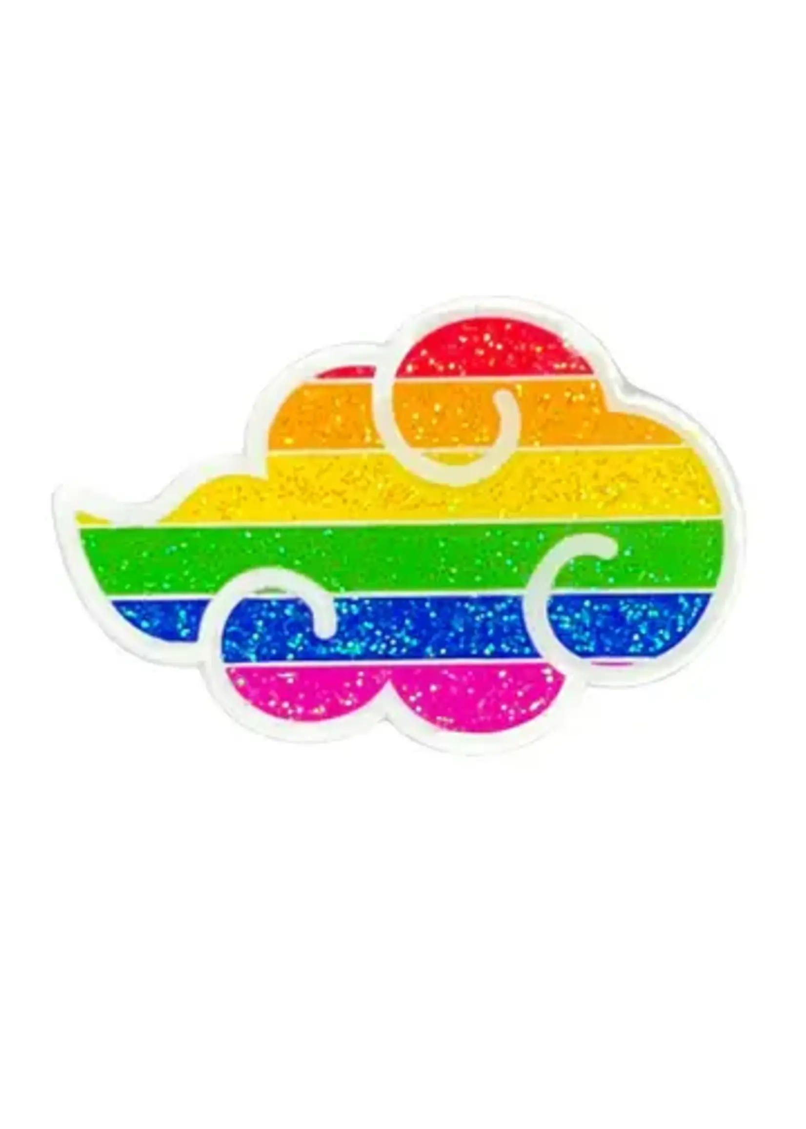 Geeky And Kinky Cloud Pride Enamel Pin