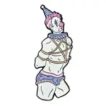 Geeky And Kinky Rope Clown Boy Enamel Pin