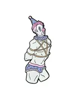 Geeky And Kinky Rope Clown Boy Enamel Pin