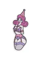 Geeky And Kinky Rope Clown Enamel Pin
