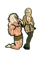 Geeky And Kinky Old Lady & Pervy Sage Enamel Pin