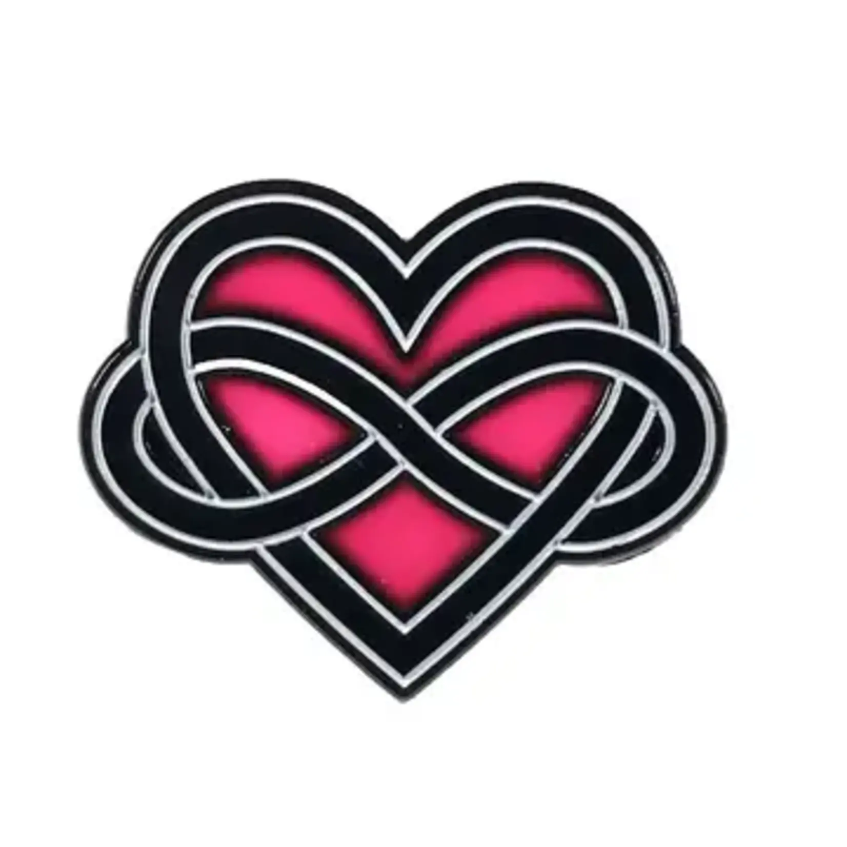 Geeky And Kinky Infinite Love (Polyamory Symbol) Enamel Pin