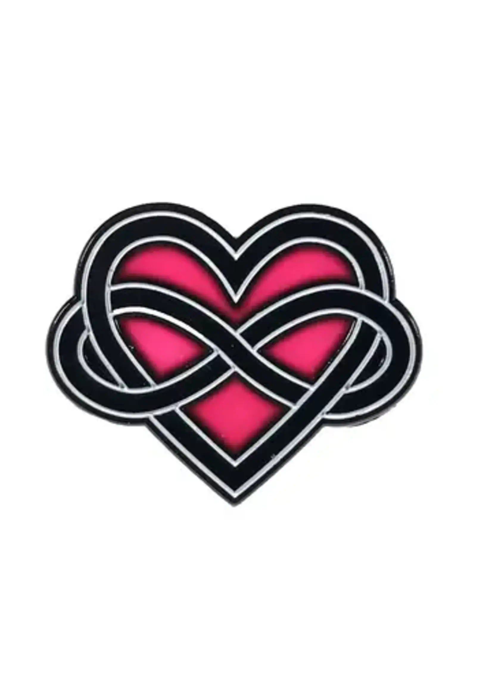 Geeky And Kinky Infinite Love (Polyamory Symbol) Enamel Pin