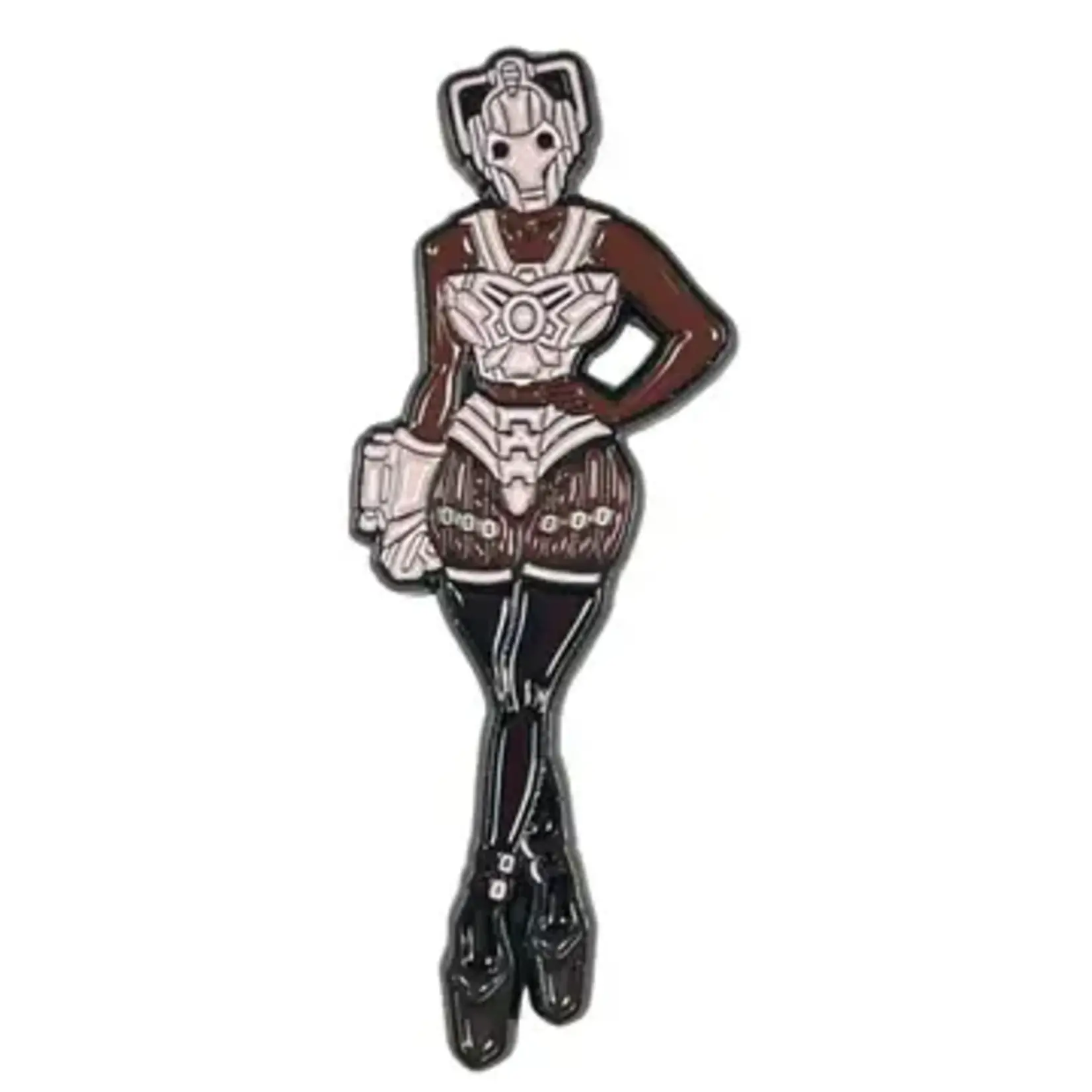 Geeky And Kinky Lady Cyber Enamel Pin