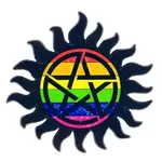Geeky And Kinky Anti-Possession Pride Enamel Pin