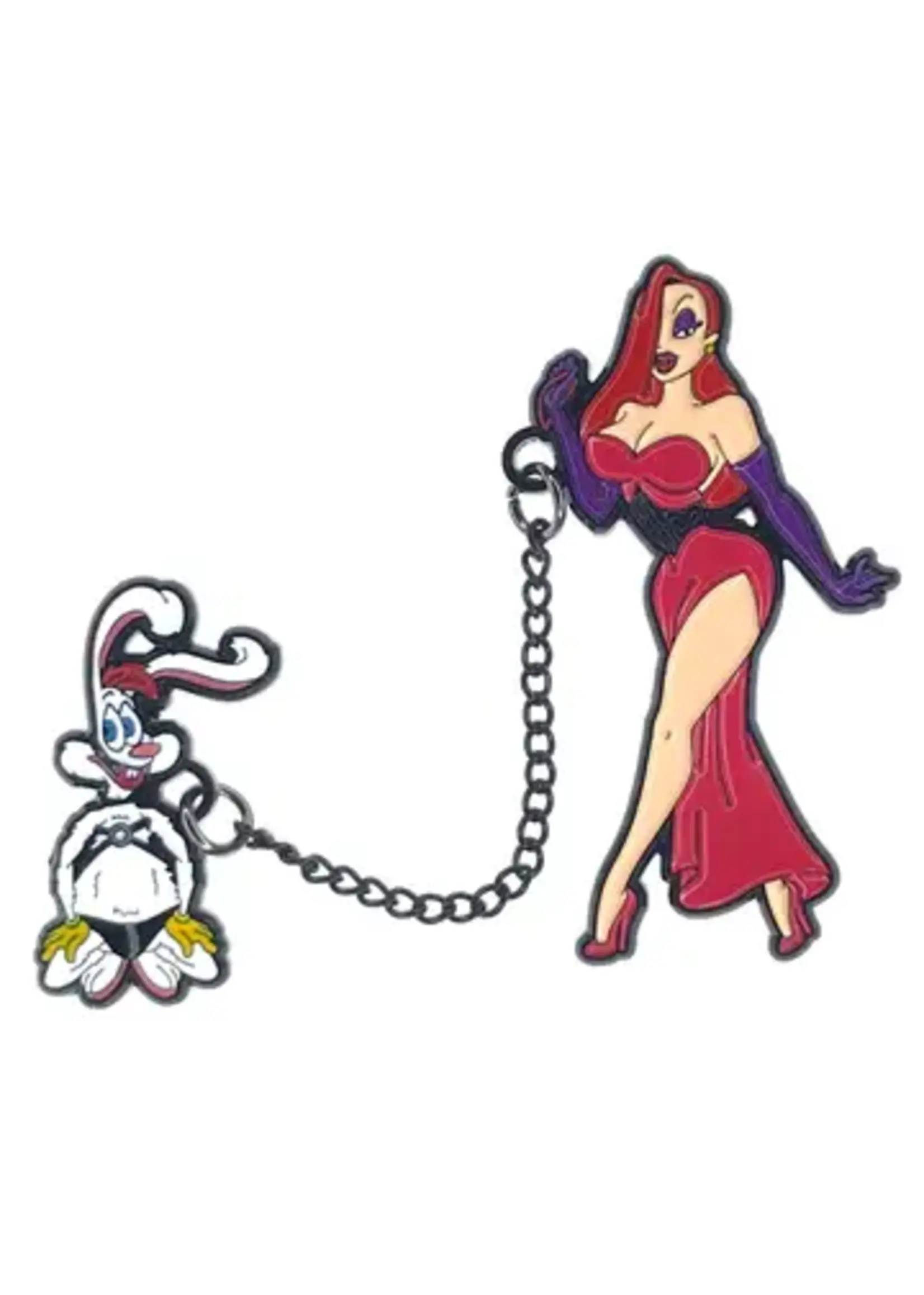Geeky And Kinky Roger and Me Funny Love Enamel Pin