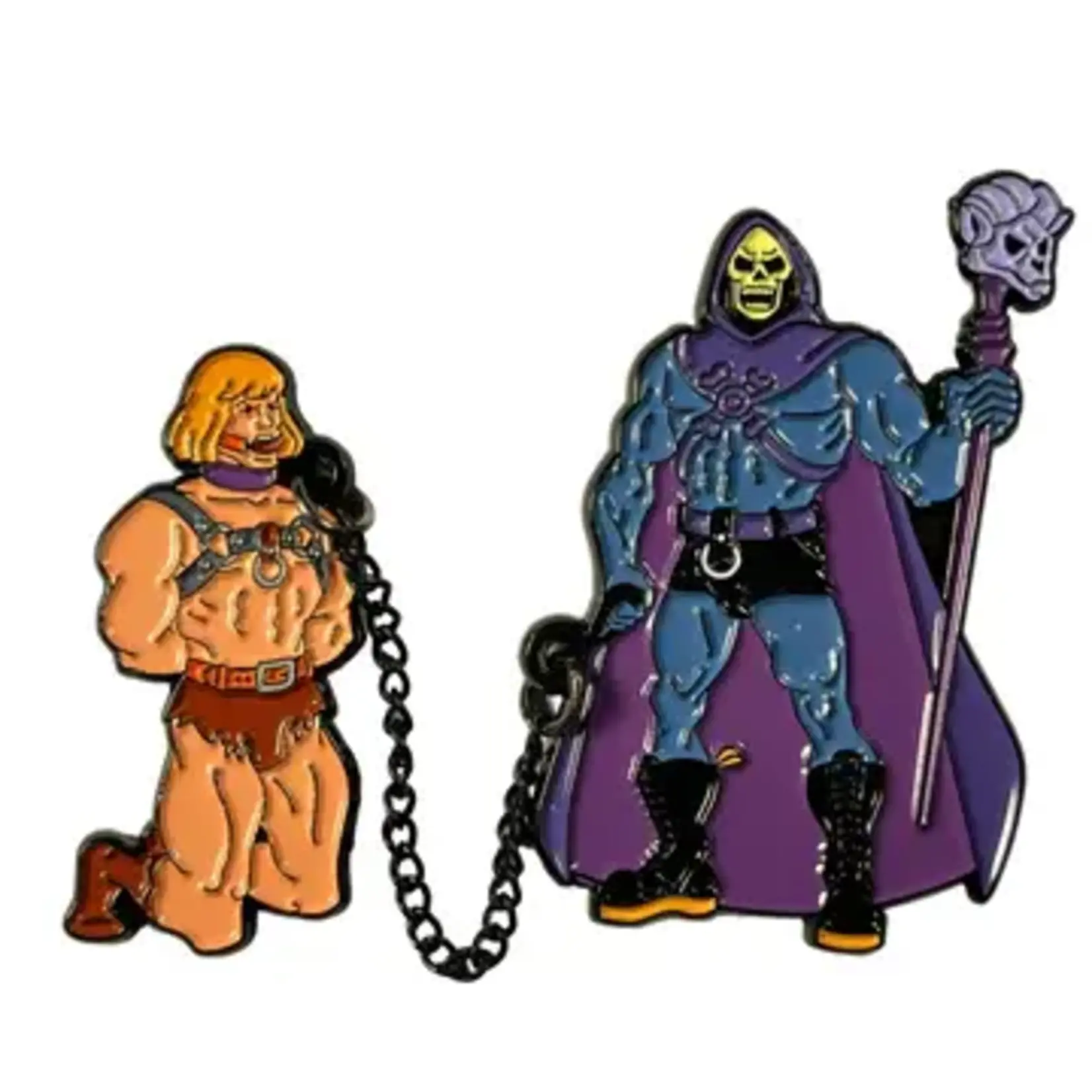 Geeky And Kinky Strong Love Enamel Pin
