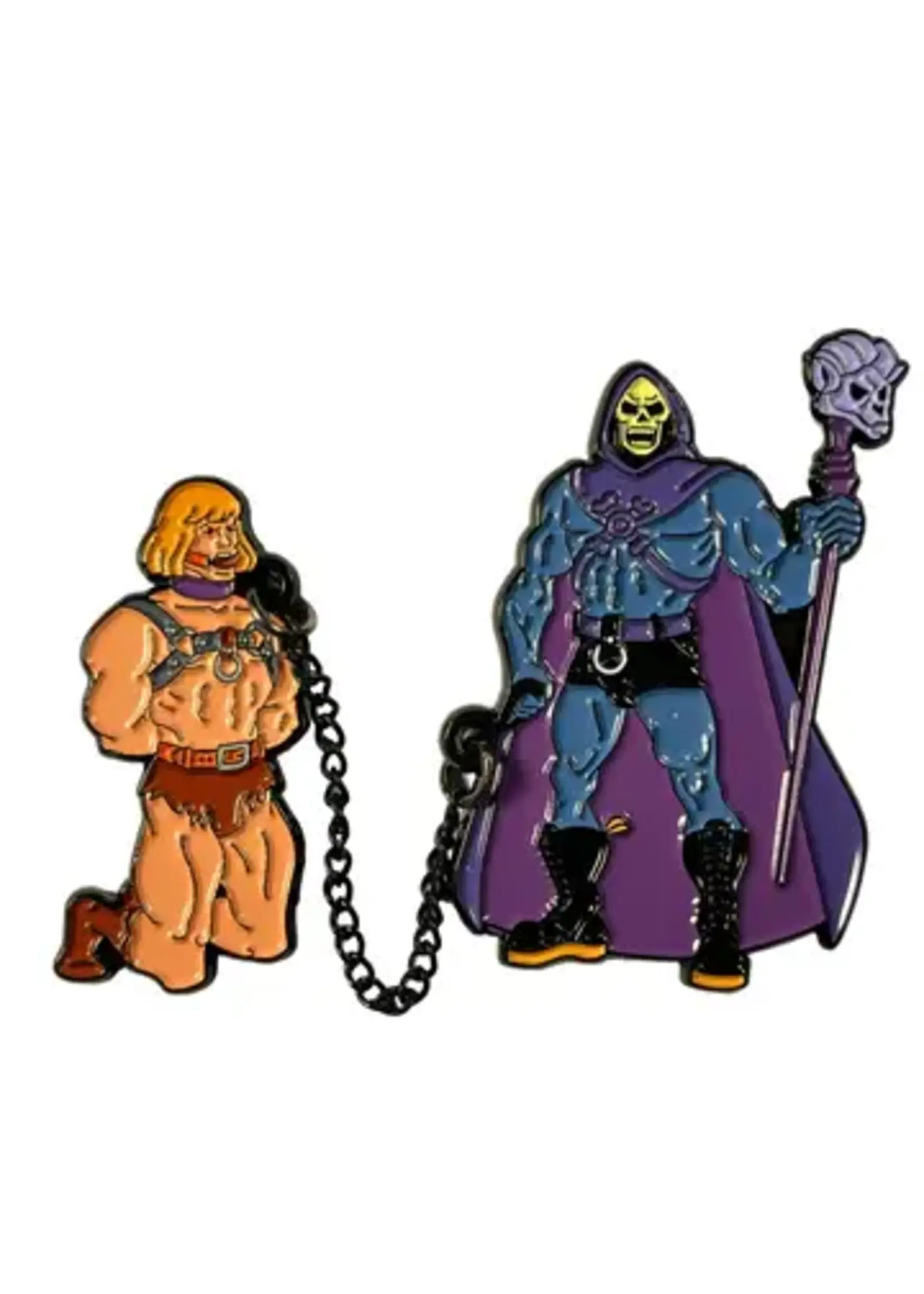 Geeky And Kinky Strong Love Enamel Pin