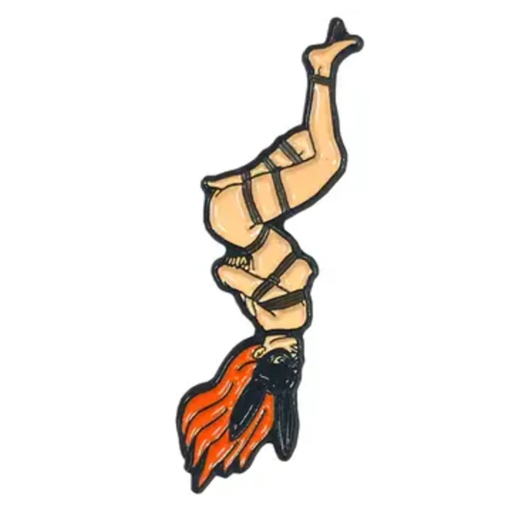 Geeky And Kinky Rope Bunny Eliza Enamel Pin