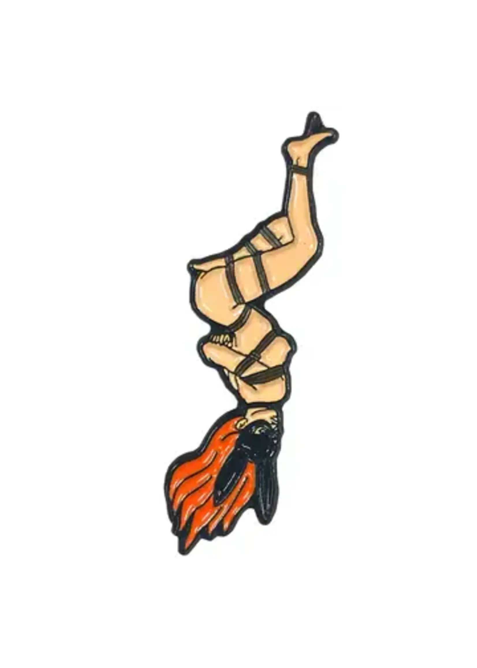 Geeky And Kinky Rope Bunny Eliza Enamel Pin