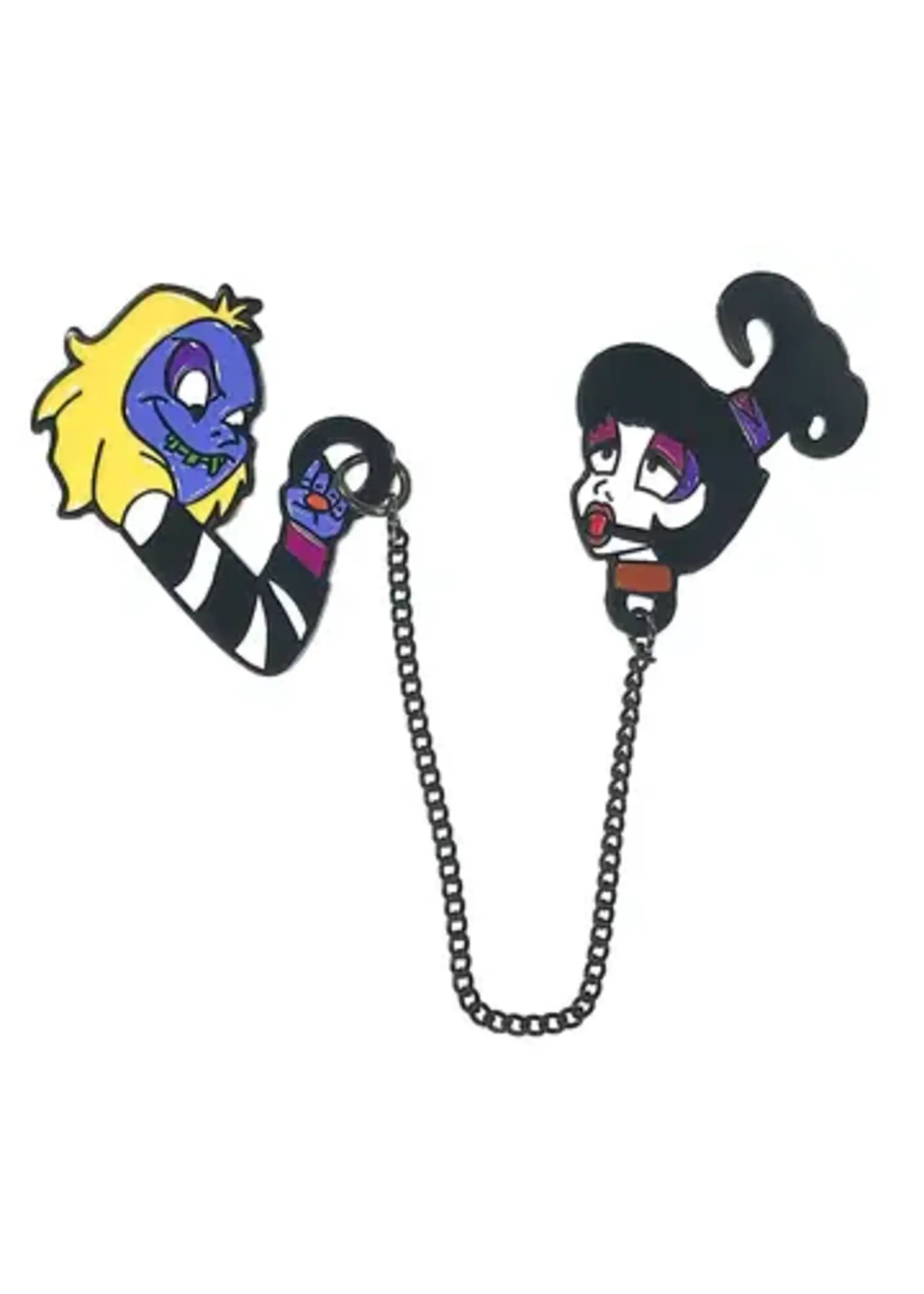 Geeky And Kinky Mischievous Love Enamel Pin