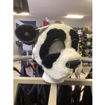 P & C Creations Custom Leather Hoods Wht/Blk/Panda Panda Bear