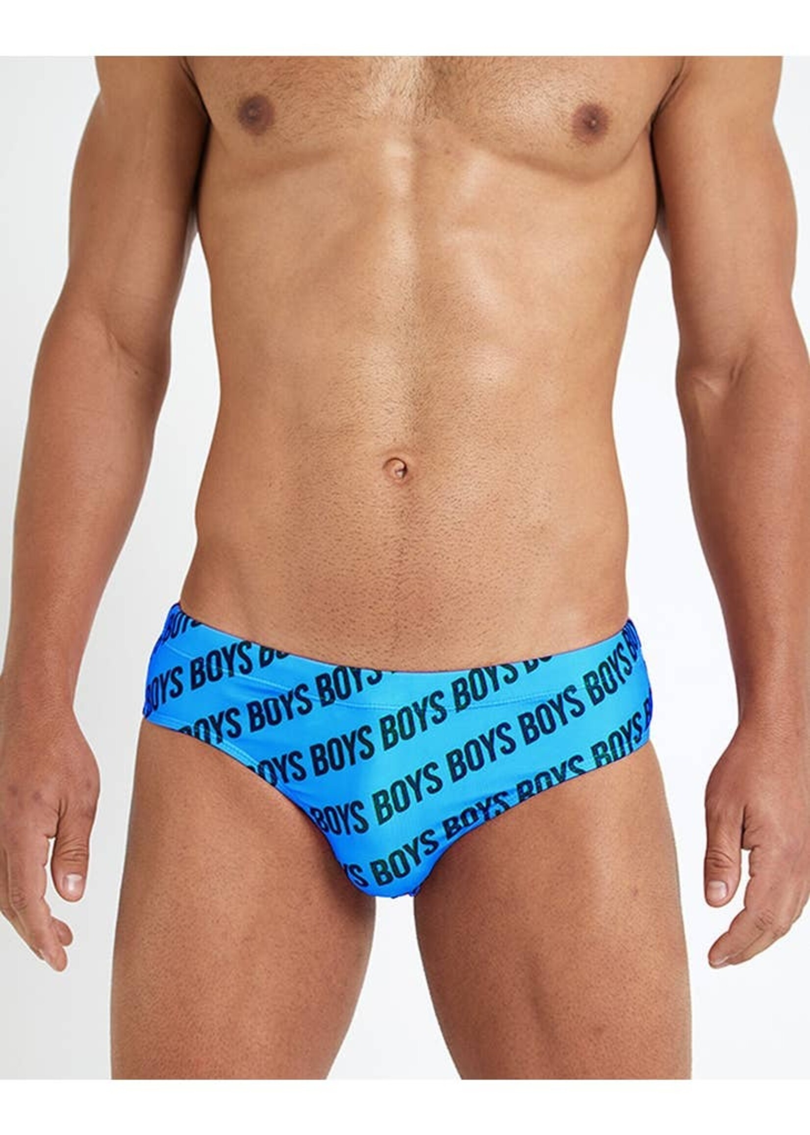 Boys, Boys, Boys! Swim Berief Fluo Blue XL