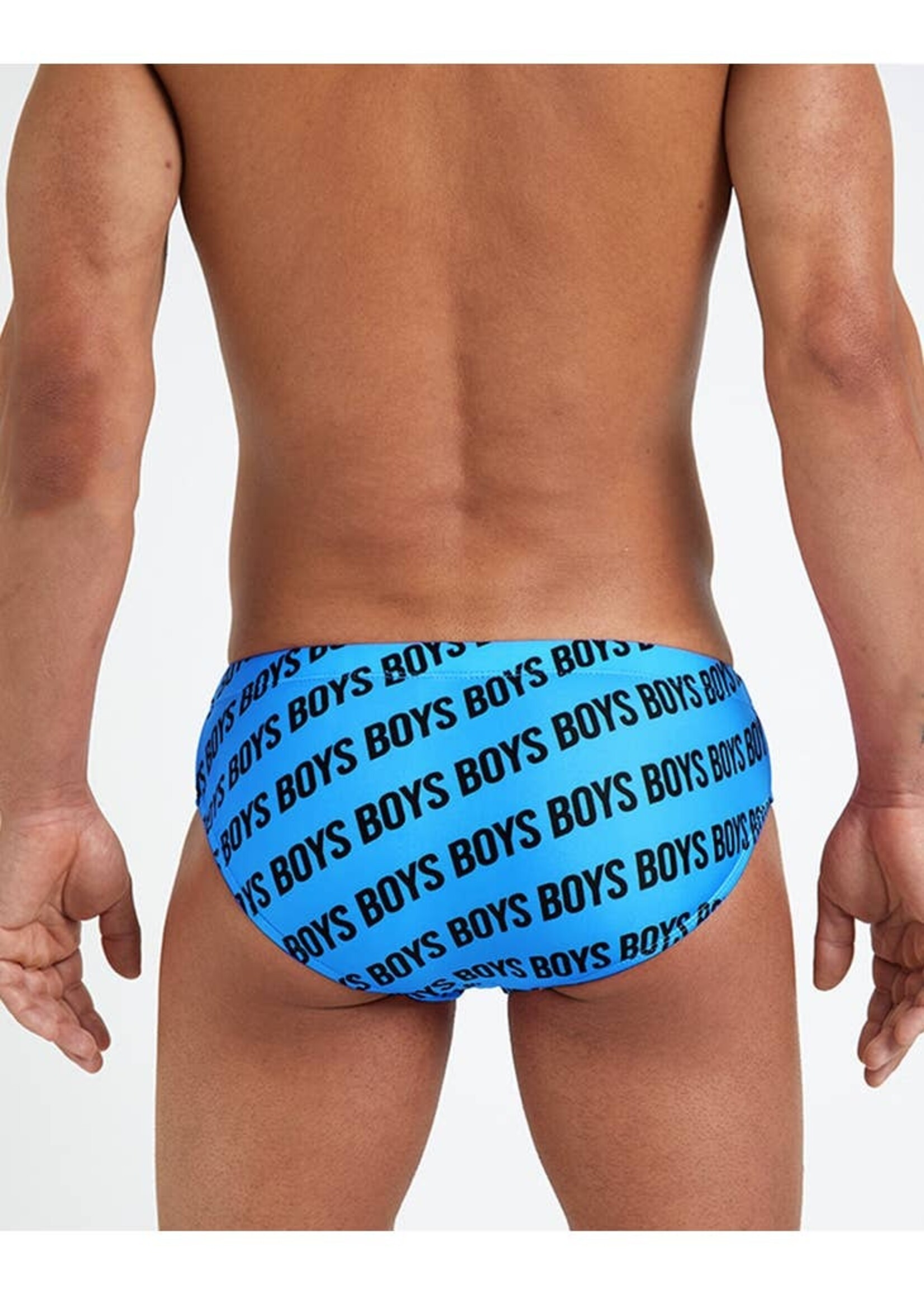 Boys, Boys, Boys! Swim Berief Fluo Blue XL