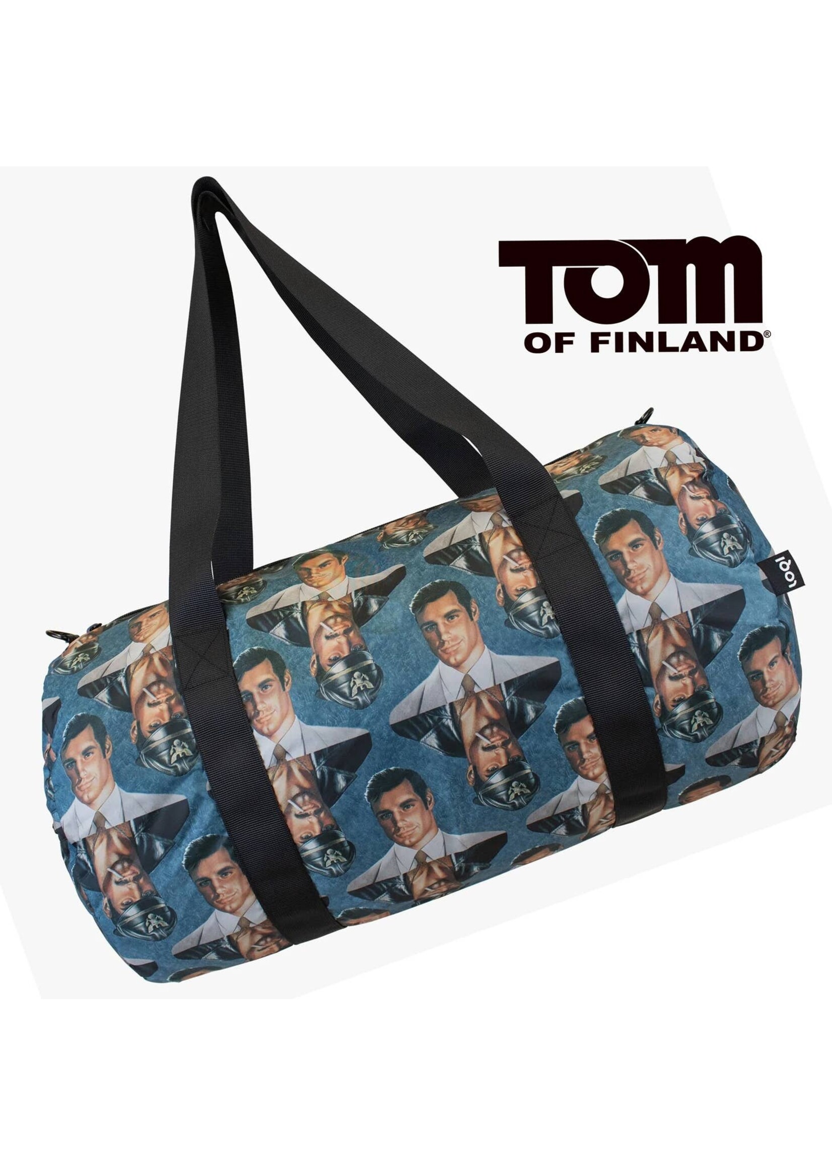Kweer Cards/Peachy Kings Tom of Finland “Day/Night” Recycled Duffle Bag