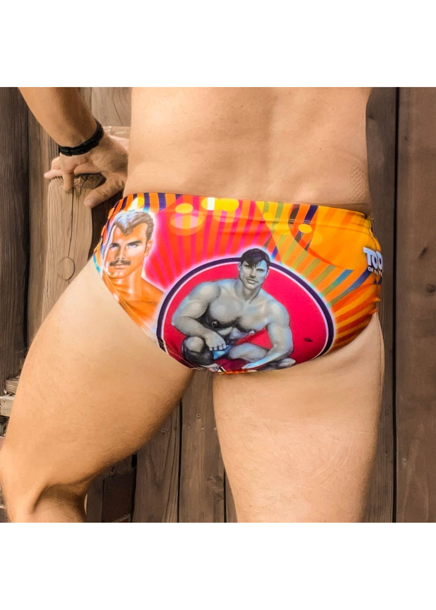Peachy Kings SWIM Tom of Finland “PRIDE” Swim Briefs