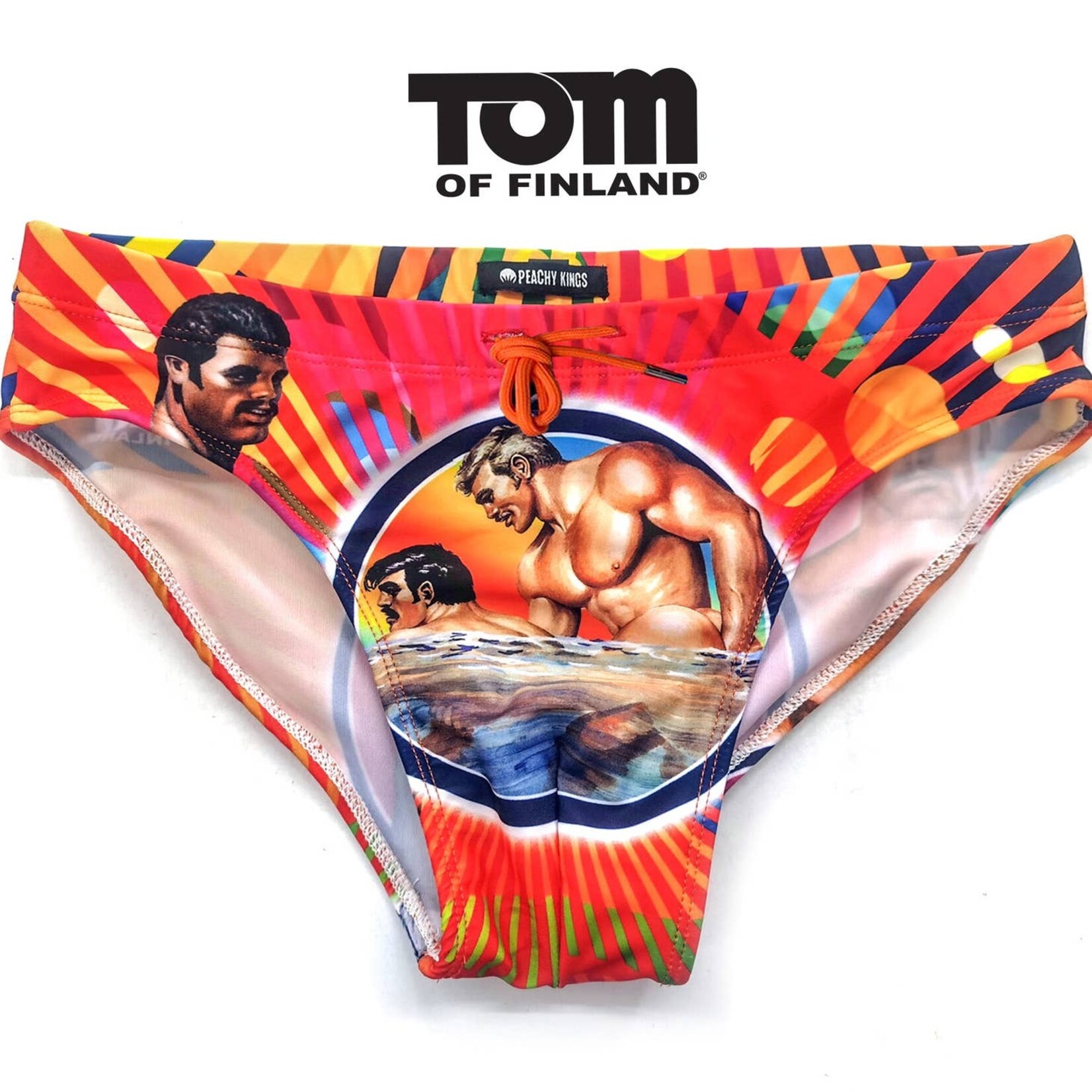 Peachy Kings SWIM Tom of Finland “PRIDE” Swim Briefs