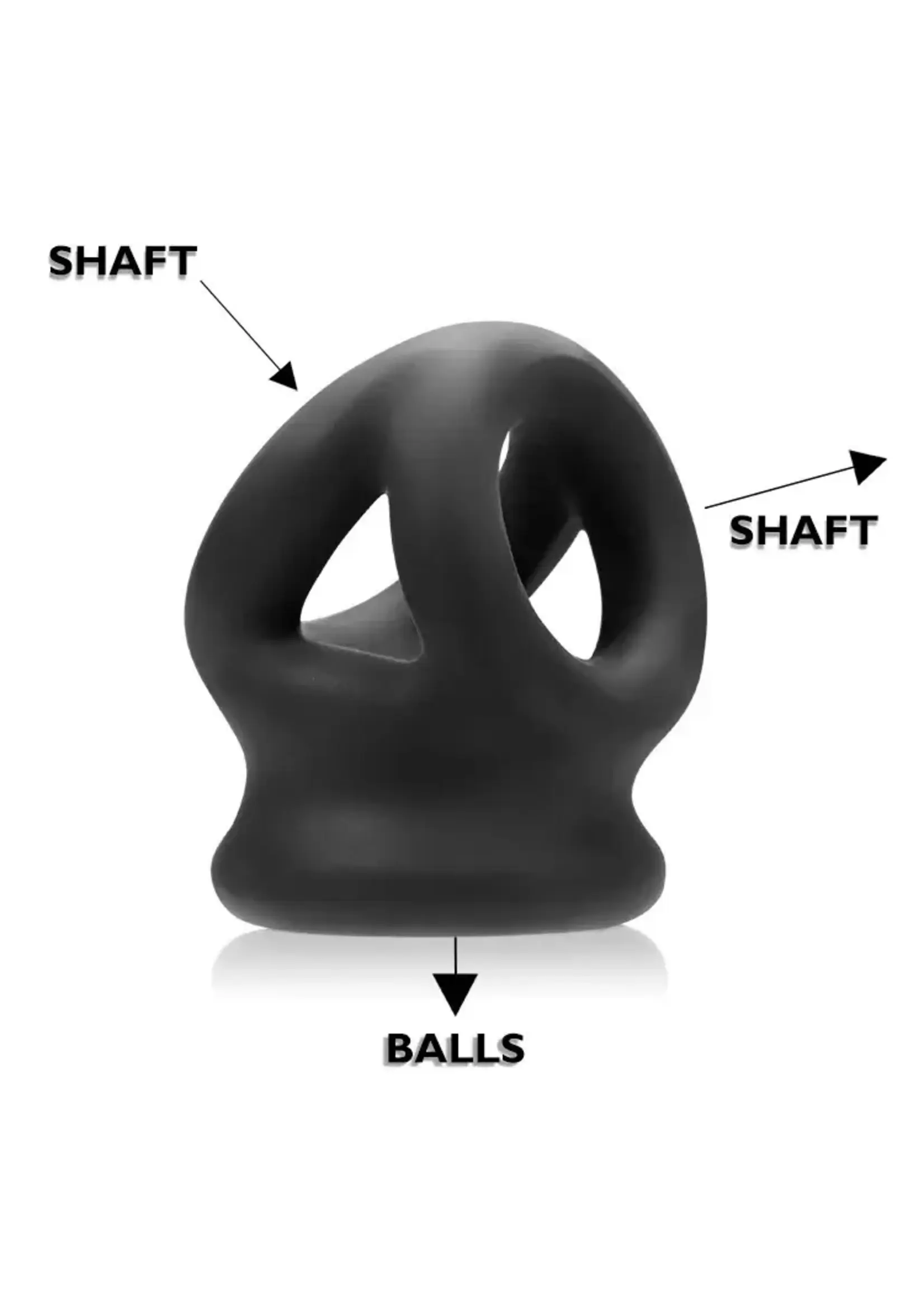 OXBALLS TRI-SQUEEZE 3-ring