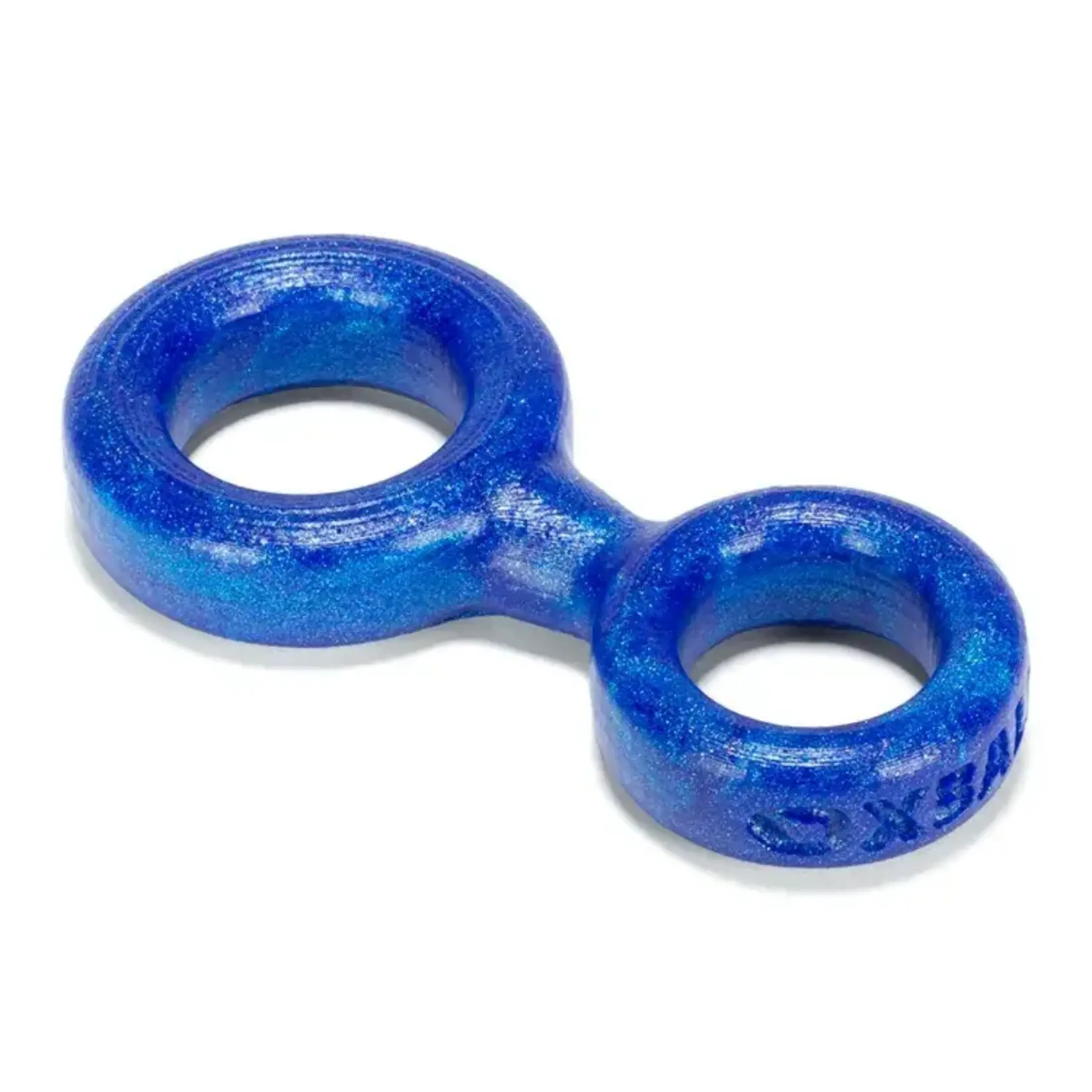 OXBALLS 8-BALL spring-tug double cockring