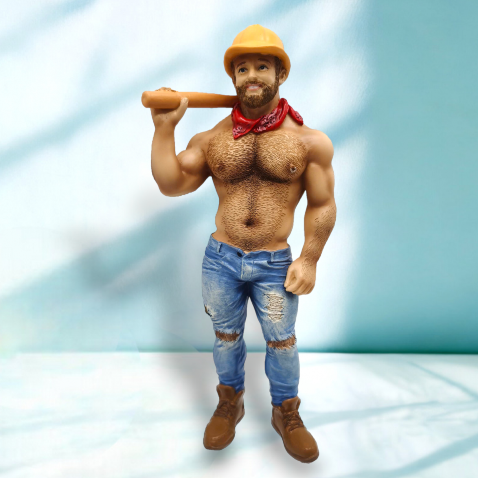 December Diamonds Construction  Bear - Poke the Bear Ornament