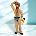 December Diamonds Cowboy Bear Ornament