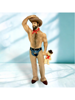 December Diamonds Cowboy Bear Ornament