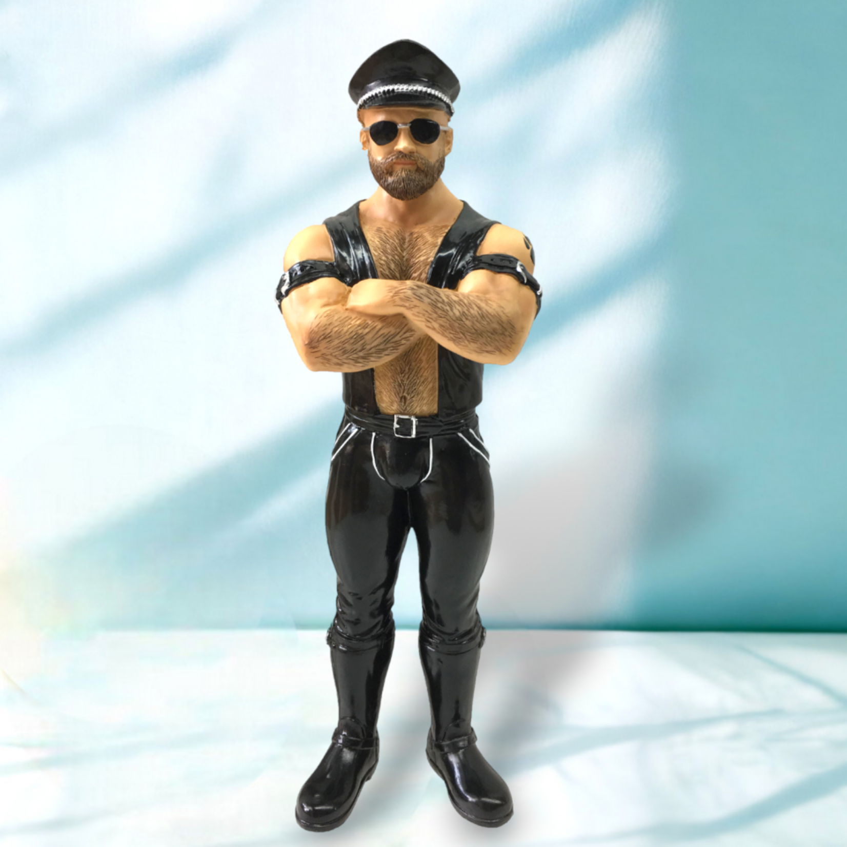 December Diamonds Biker Bear Ornament