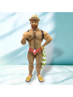 December Diamonds Beach Bear Ornament