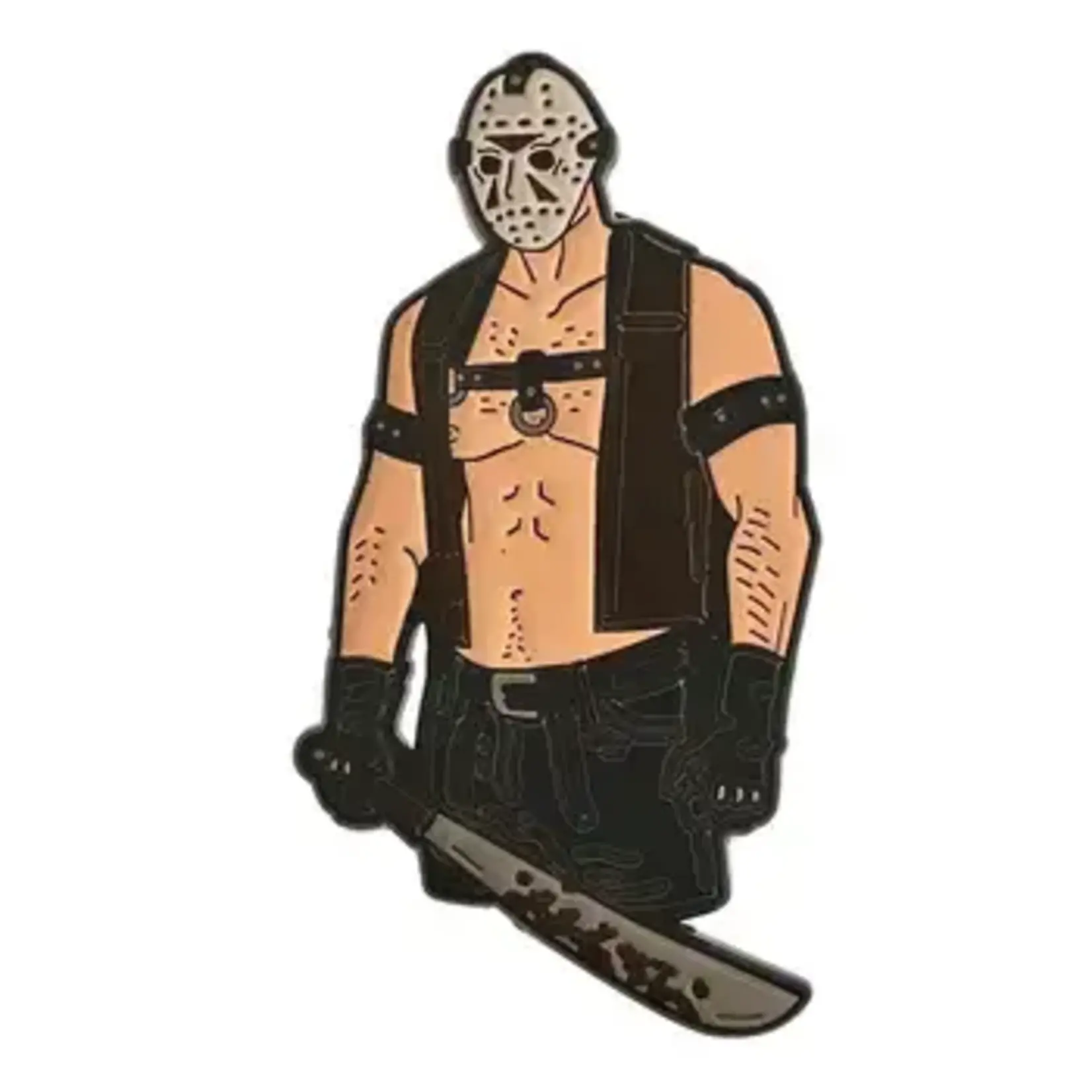 Geeky And Kinky Machete Daddy Enamel Pin