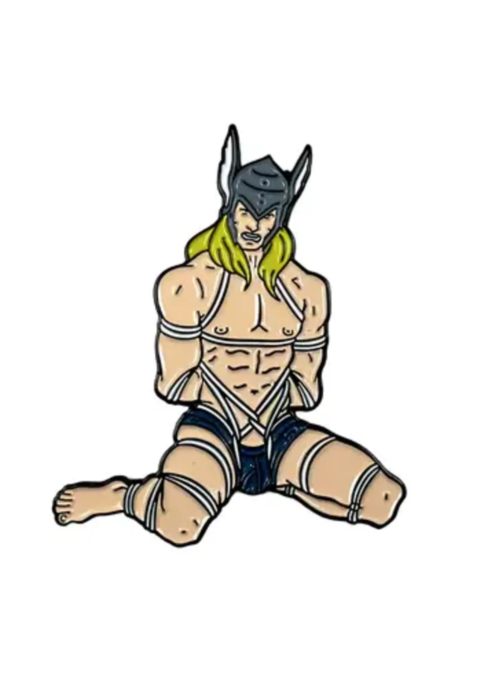 Geeky And Kinky The Thunder God Enamel Pin