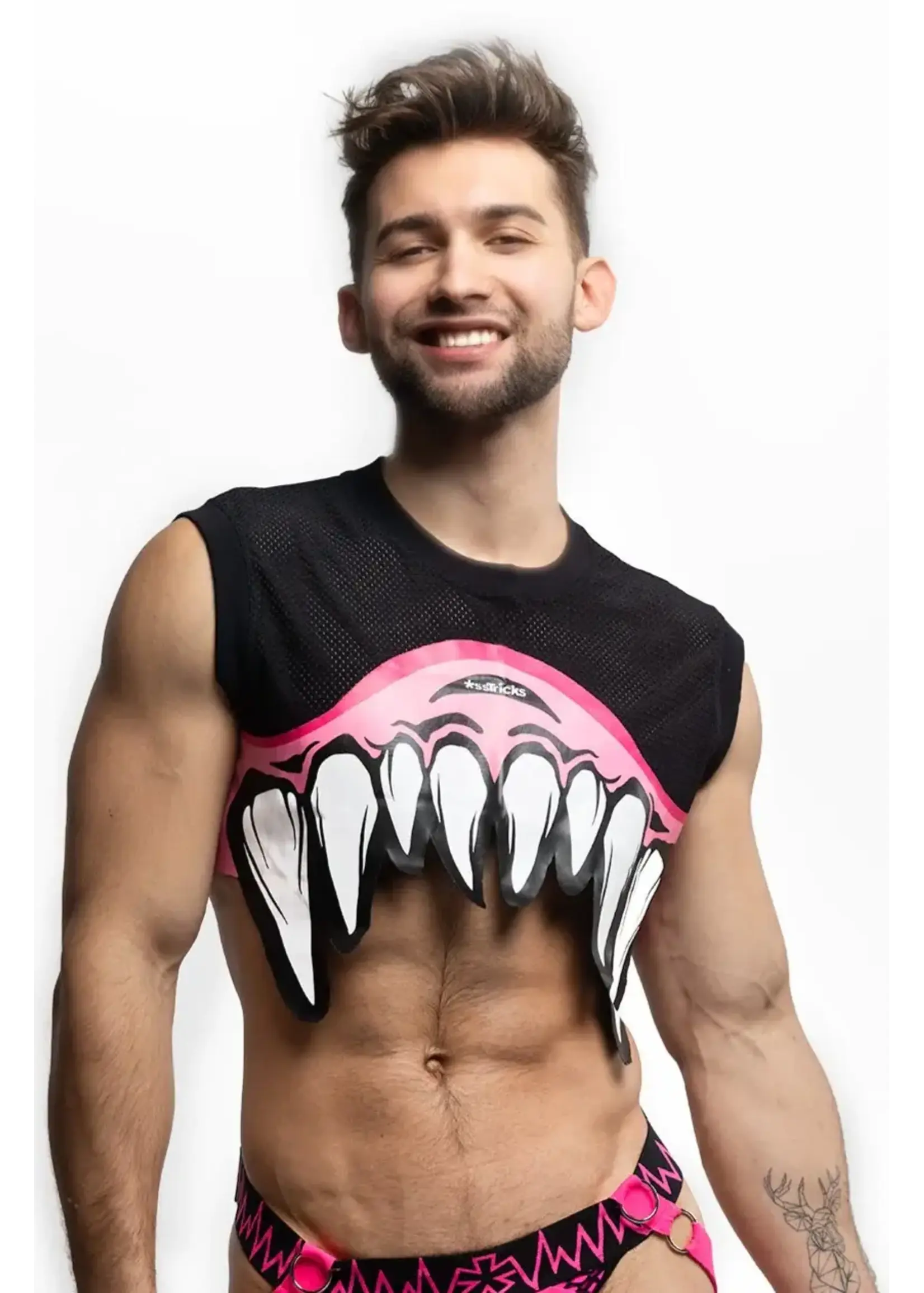 *ssTricks Monster Crop Top
