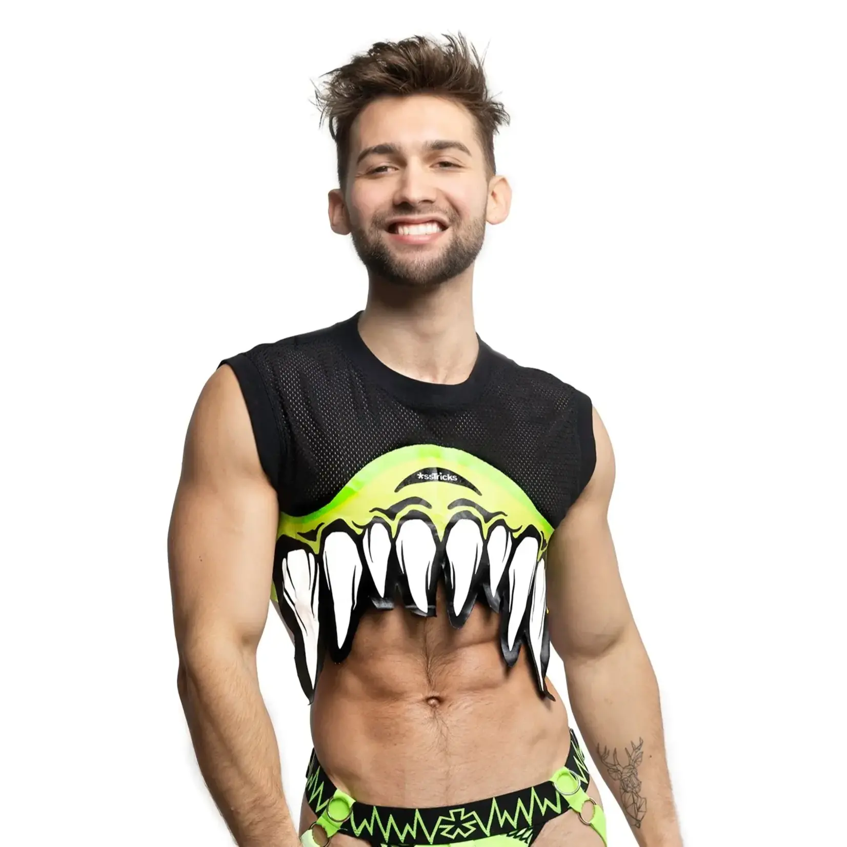 *ssTricks Monster Crop Top
