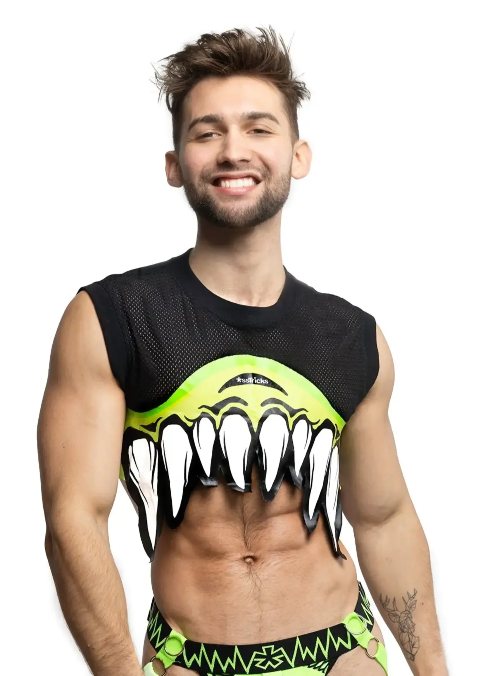 *ssTricks Monster Crop Top