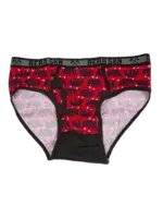 Bear Skn Bear Skn Geometric Bear Red Brief