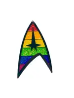 Geeky And Kinky Federation Pride Enamel Pin