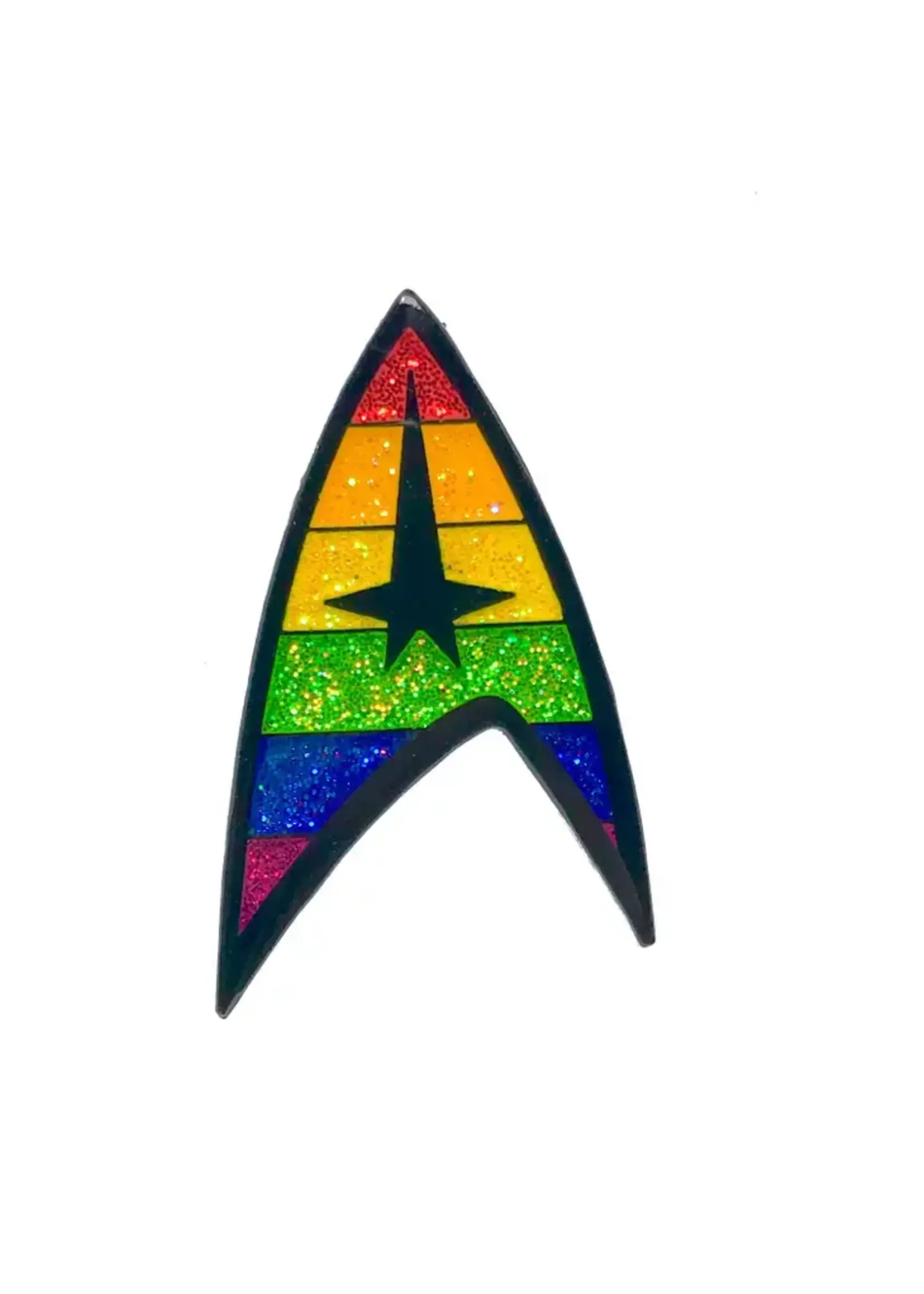Geeky And Kinky Federation Pride Enamel Pin