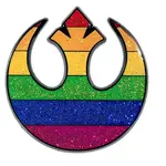 Geeky And Kinky Rebel Pride Enamel Pin