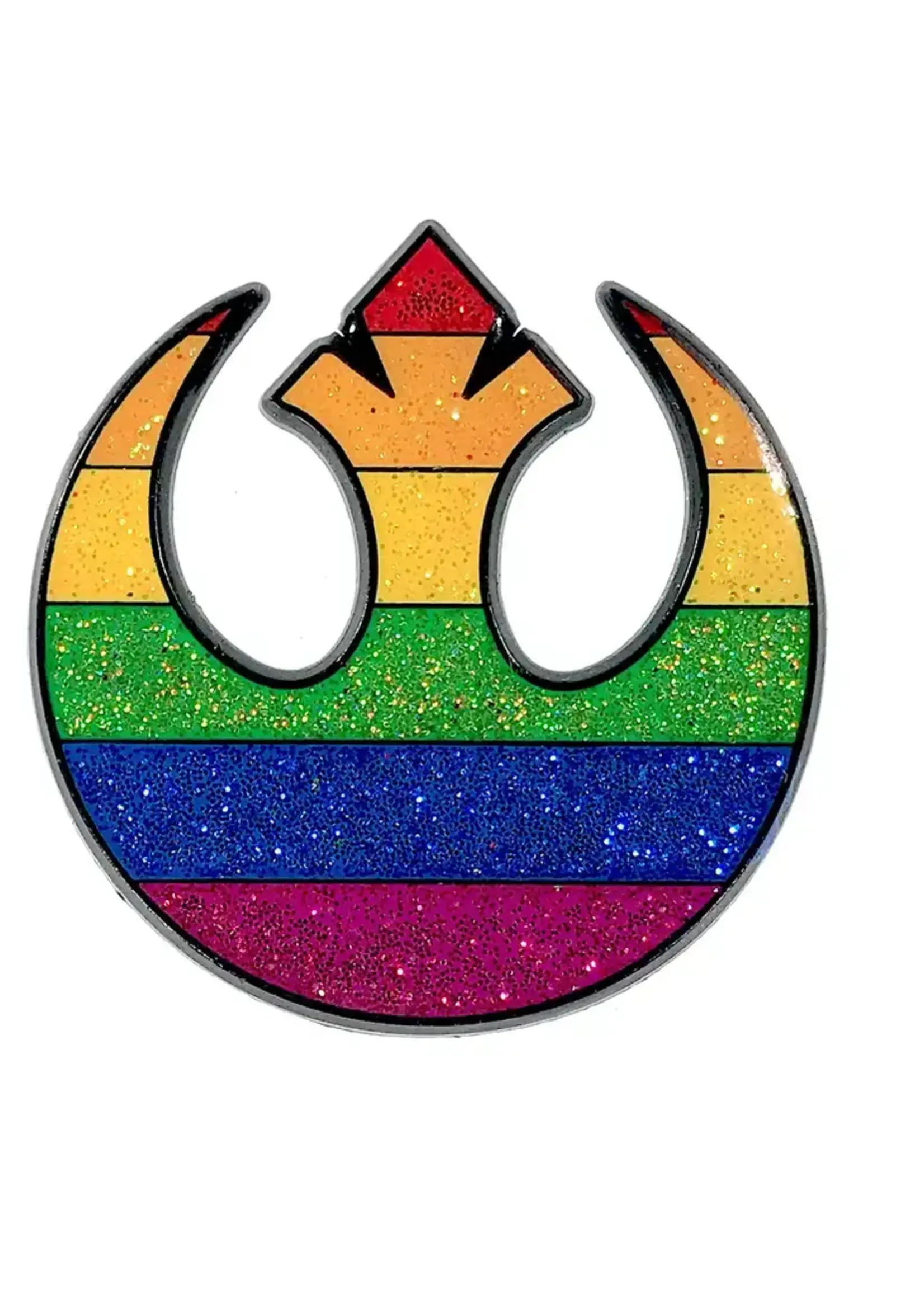 Geeky And Kinky Rebel Pride Enamel Pin