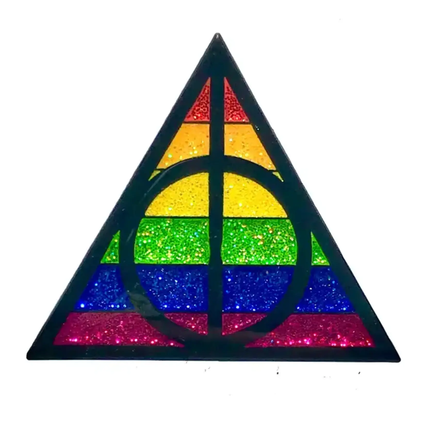 Geeky And Kinky Magic Pride Enamel Pin