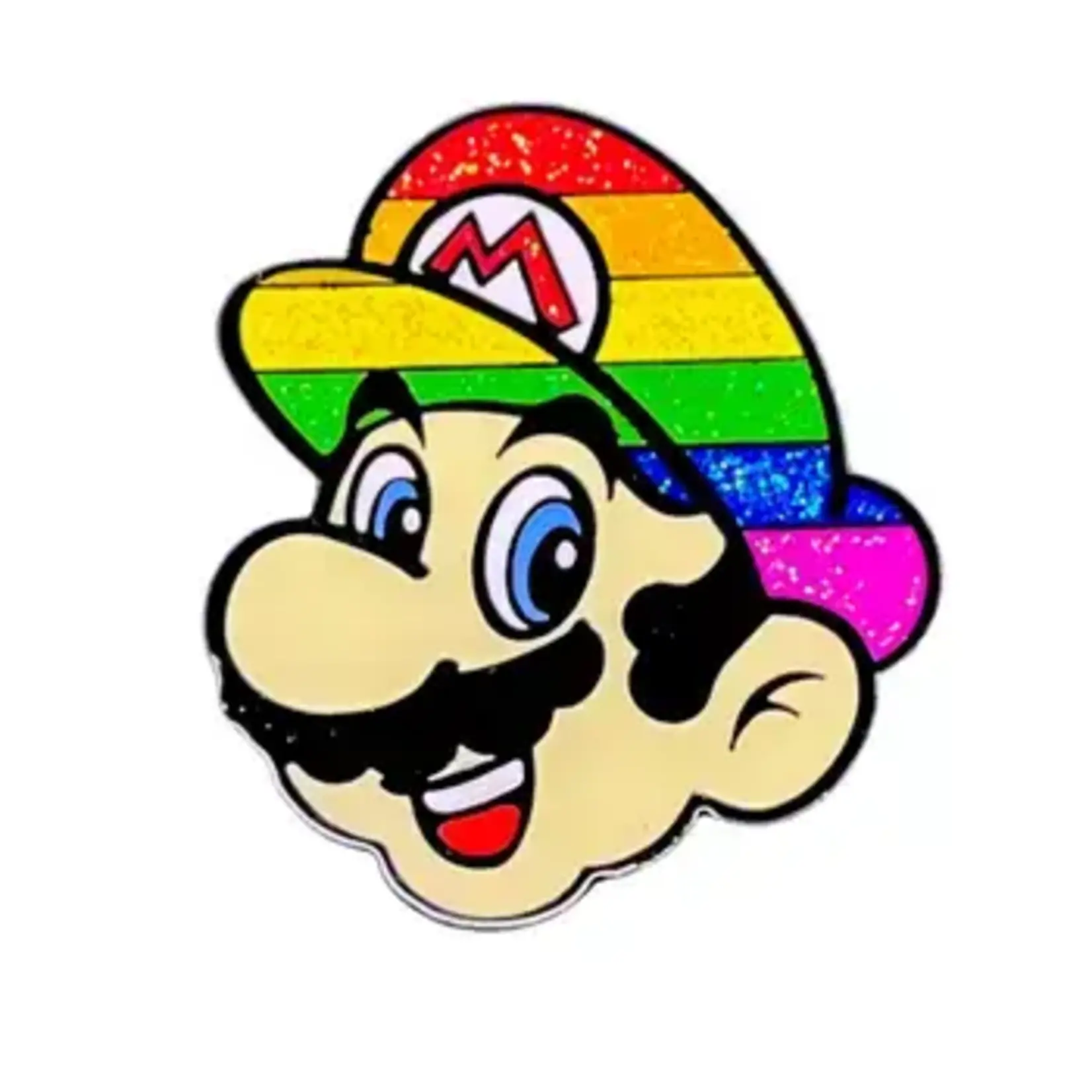 Geeky And Kinky Jumpman Pride Enamel Pin