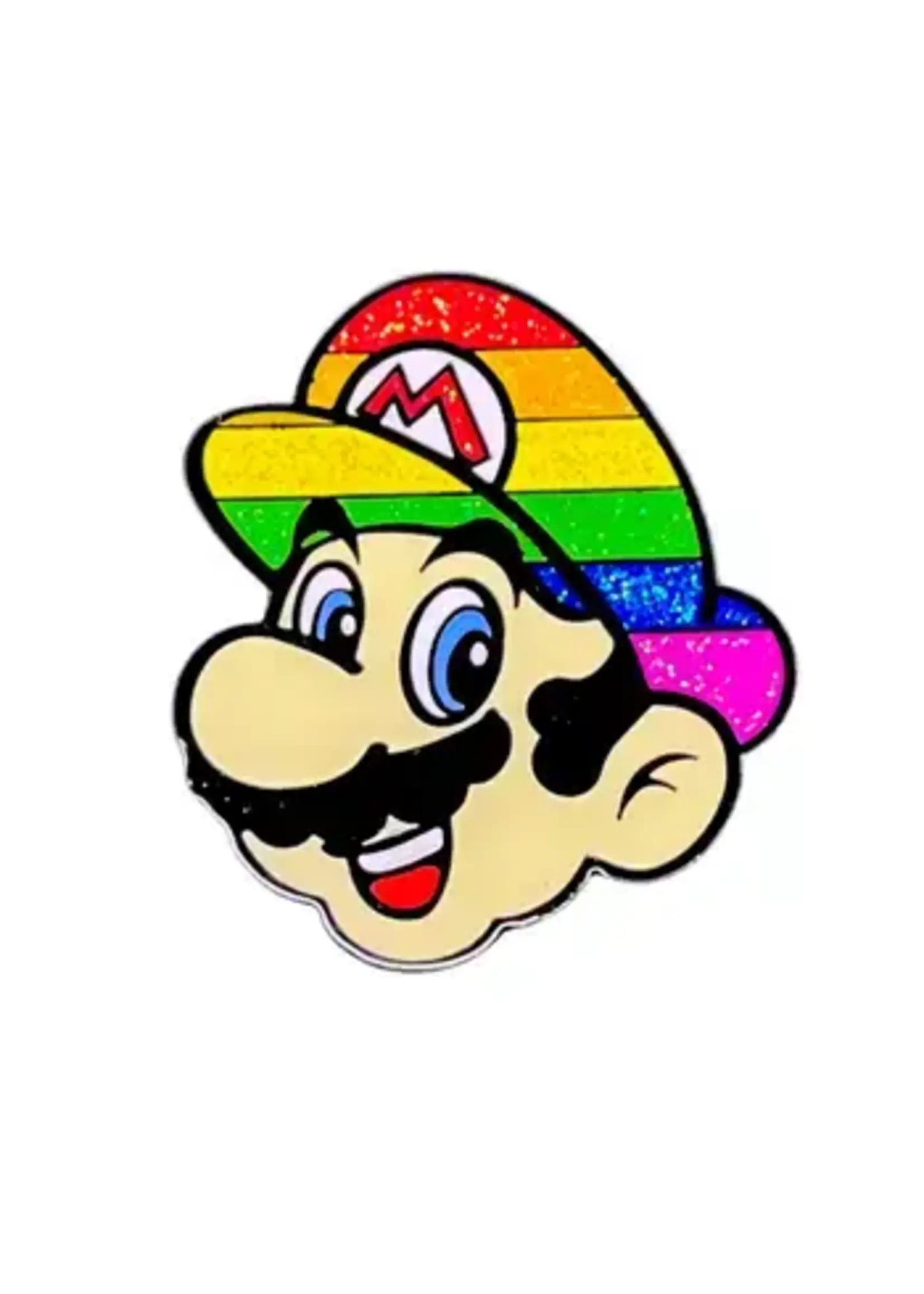 Geeky And Kinky Jumpman Pride Enamel Pin