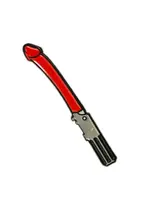 Geeky And Kinky Dick Saber Enamel Pin